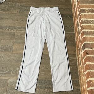 Easton grey with navy stripes on sides